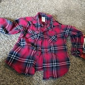 Boys flannel shirt